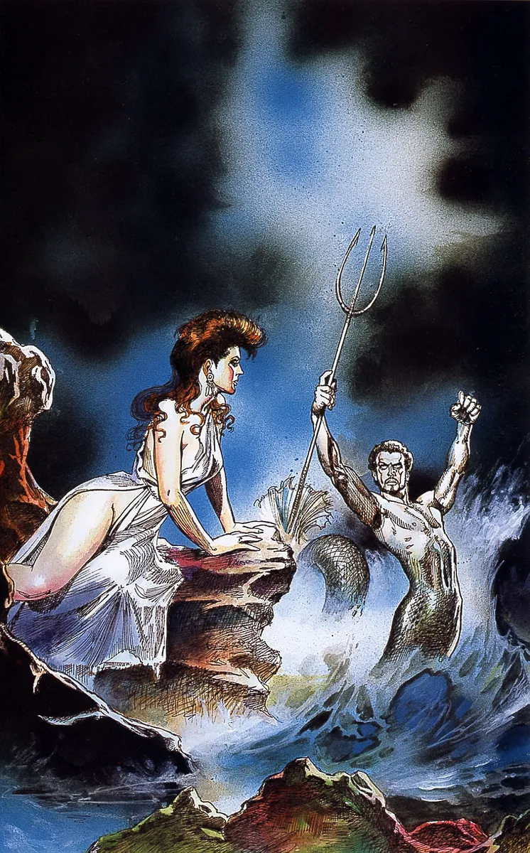 Medusa And Triton